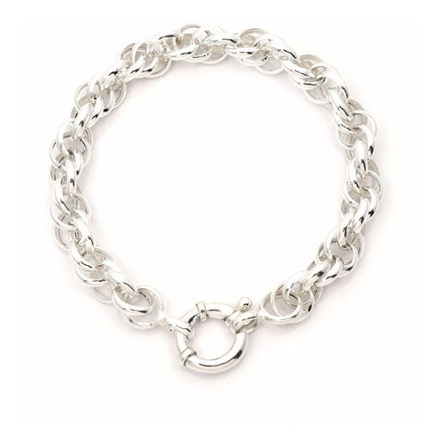 Imagen 2 de 6 de Pulsera Punto Peruano Plata 925 Largo 20cm Garantía