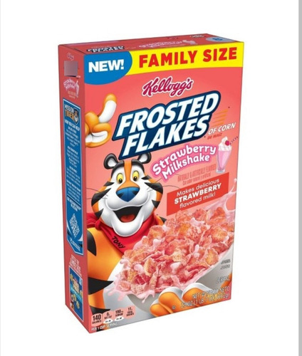 Frosted Flakes Strawberry Milkshake 652g Cerea Delgabacho Mx