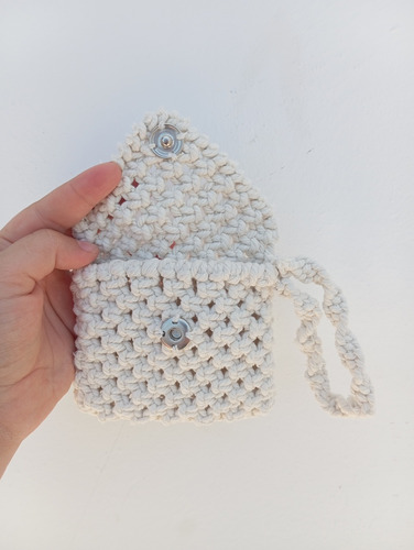 Monedero Tejido Macramé