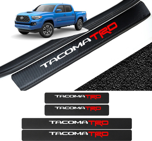 Sticker Protección De Estribos Puertas Toyota Tacoma Trd