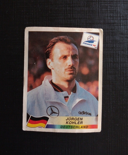 Figurinha Alemanha Jurgen Kohler Copa Do Mundo 1998 F44
