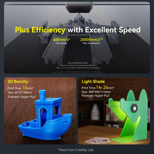 Creality Ender 3 V3 Plus Impresora 3d 60 W 572 Mmg