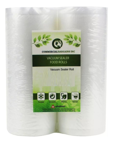 2 Rollos Bolsa Al Vacio Fuera Camara 10164-1 Di.
