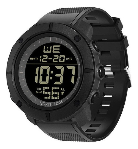 De Reloj Deportivo Impermeable Led Luminoso Para Hombre De