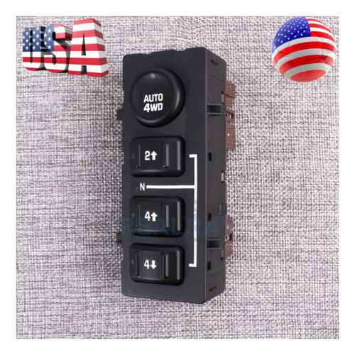 4x4 4-wheel Drive Selector Switch For Gmc Sierra Tahoe Y Rrx