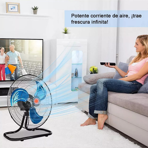 Ventilador Pedestal Piso Pared 3en1 Con 3 Aspas 18 Pulgadas 50 Cm 3