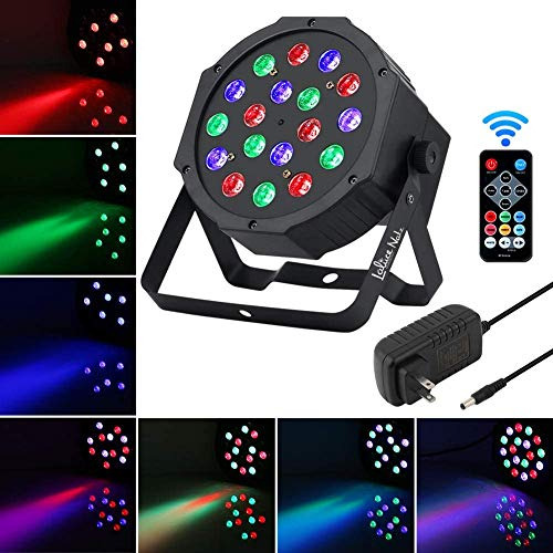 18 Luz Led Escenario Efecto Rgb Magico Cr Dmx512 Kj