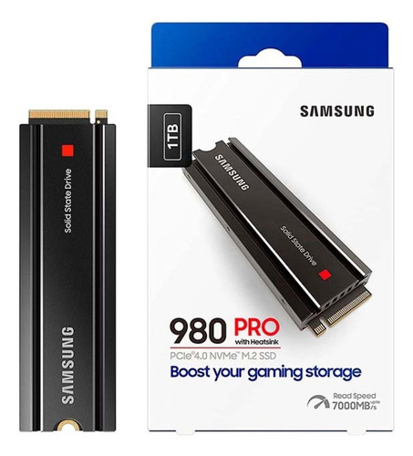 Samsung 980pro With Heatsink 1tb Pcie 4.0 Nvme M.2