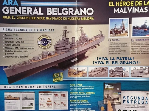 Arma El Ara General Belgrano Salvat Escala Varias Entregas