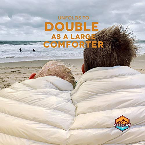 Ultralight Backpacking 32-50f Down Sleeping Bag - 27oz ...