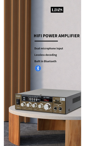 Amplificador De Coche Y Altavoz Ldzs Spe-fs