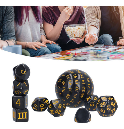 D3d100 Juego De Dados Poliédricos De 15 Piezas De 3 Caras