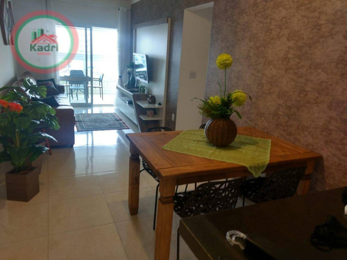 Apartamento Com 2 Dormitórios À Venda, 82 M² Por R$ 420.000,00 - Vila Guilhermina - Praia Grande/sp - Ap5352