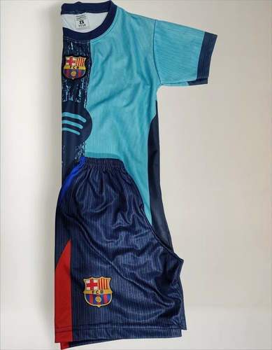 Kit Conjunto Infantil Camisa Shorts Futebol Jogo Time Treino