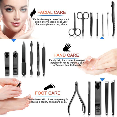 Imagen 9 de 10 de Manicura Y Pedicura, Lonk Set Manicura Multifuncional 18 Pcs