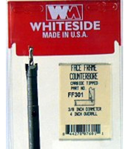 Enrutador Whiteside Bits Ff301 Encuadre De La Cara Contador 