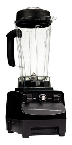 Imagen 3 de 3 de Licuadora Turboblender TB 76 2 L negra con jarra de tritan 220V - 240V