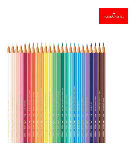 Imagem 4 de 10 de Caixa Lapis De Cor 72 Cores Profissional Faber-castell