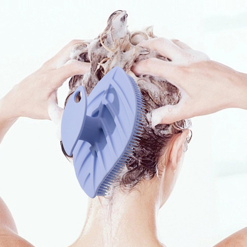 Ducha Baño Cuerpo Cepillo Pelo Cuero Cabelludo Masajeador