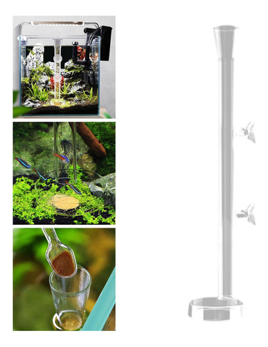 Tubo De Alimentación Para Acuario, Elegante 30 Centimetros