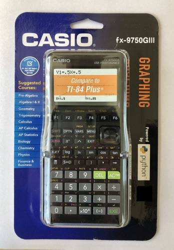 Calculadora Gráfica Casio Fx 9750 G Iii - Ultimo Modelo | Envío gratis