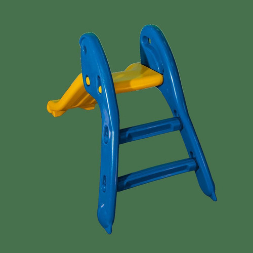 Tobogán amarillo con azul para bebés