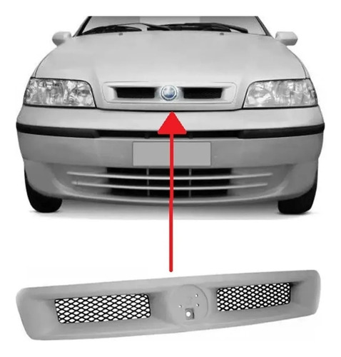 Parrilla Fiat Palio/siena Fire 2002-2004 Para Pintar