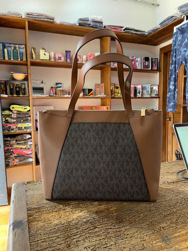 Bolsa Tote Mk Cafe