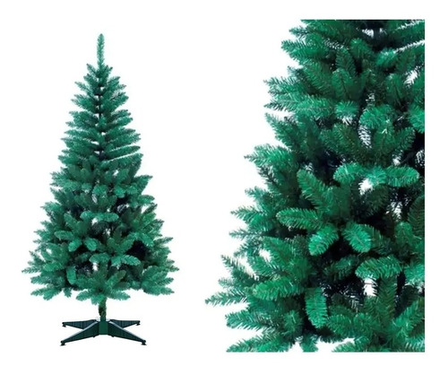 Árbol Navidad 180cm Pvc Decoración Lujo Navideña