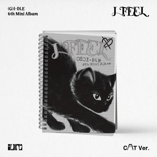 (g)i-dle I Feel (cat Ver.) Poster Sticker Booklet Photos Cd