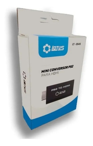 Imagem 2 de 3 de Adaptador Conversor Playstation 2 Para Hdmi Lotus