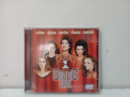 Cd Divas Live Celine Dion Gloria Estefan Shania Twain (Usado)