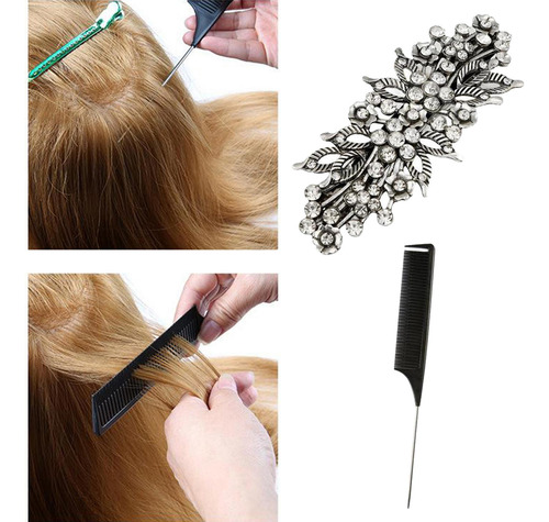 Peine Profesional Para El Cabello, Resistente Al Calor,
