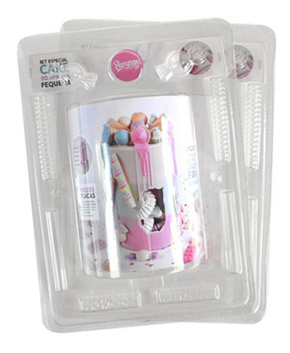 Moldes Placas Parpen Set Cake Sorpresa Pequeña