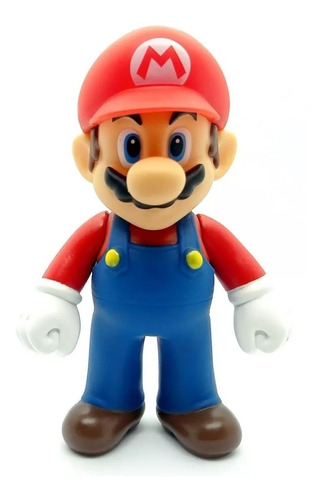 Figura De Súper Mario Bros. 12cm Articulada