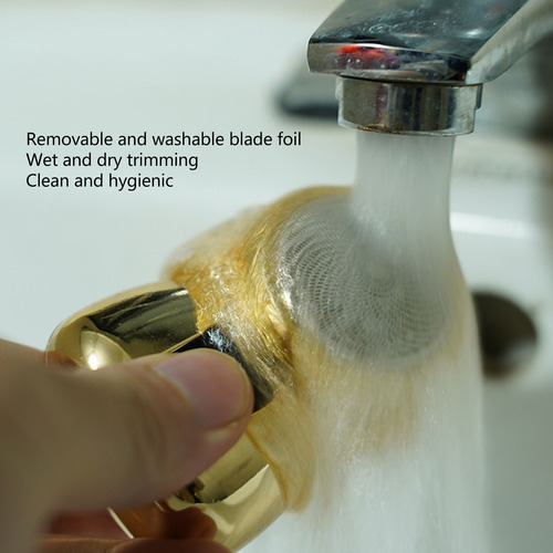 Mini Recortadora De Barba Inalámbrica, Recargable, Impermeab