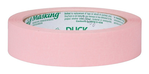 Pato Enmascaramiento 240879 Rosa Masking Tape Color, 0.94 Pu