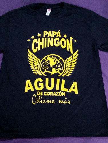 Playera Papa Aguila De Corazon