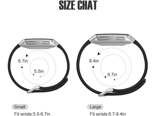 Bossblue Correa De Repuesto Compatible Para Fitbit Iónico Pa