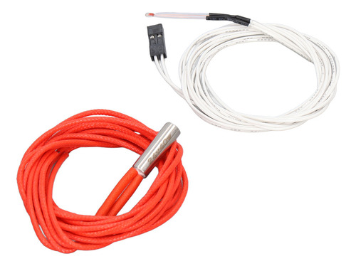 6 Cables De Termistor Con Terminal, 6 Varillas Calefactoras