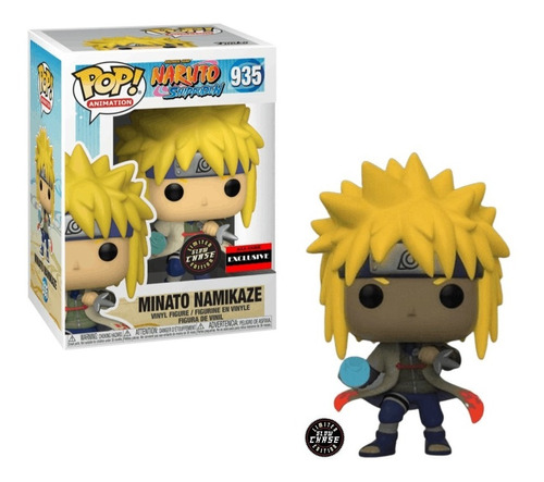 Funko Pop Naruto Minato Rasengan Chase Glow Exclusivo