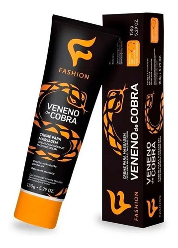 Creme Para Massagem Veneno De Cobra Fashion | 6 Unidades Tipo De Embalagem Pomada Fragrância Veneno De Cobra