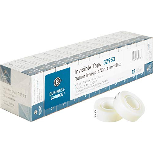 Bsn32953 - Transparent Tape, 1 Core, 3/4x1000, 12/pk, C...