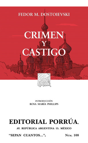Crimen Y Castigo Dostoyevski Novela Editorial Porrúa