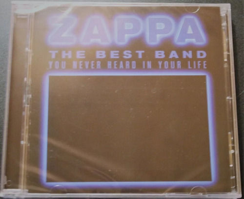 Frank Zappa Cd Duplo The Best Band You Never Heard Lacrado