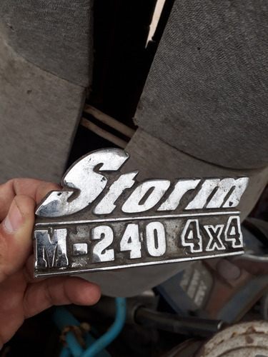Jt Antiguo Emblema Storm 4x4