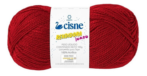 Lana Cisne Rendidora Jumbo Por 5 Ovillos = 500gr Por Color