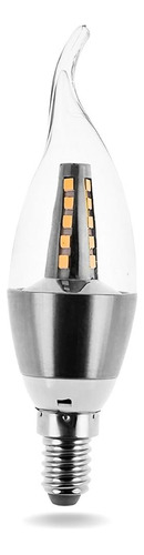 Lâmpada De Led 4w - Branco Frio - E14 - 30 Mil Horas - nybc Cor da luz Branco-frio 85 - 240V (Bivolt)