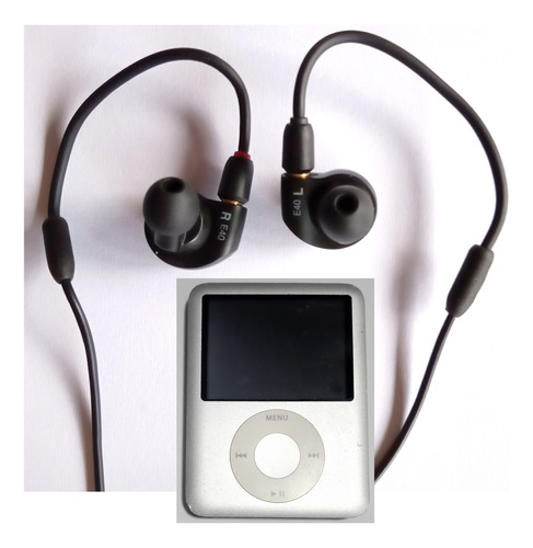 iPod + Auricular In-ear Audiotechnica Ath-e40 Takataka Sale_
