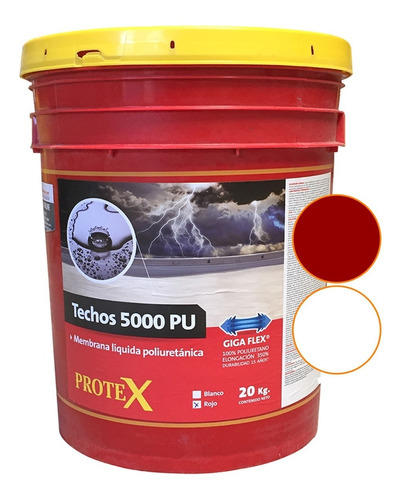 Protex 5000 Pu 20kg Membrana Liquida Impermeabilizante